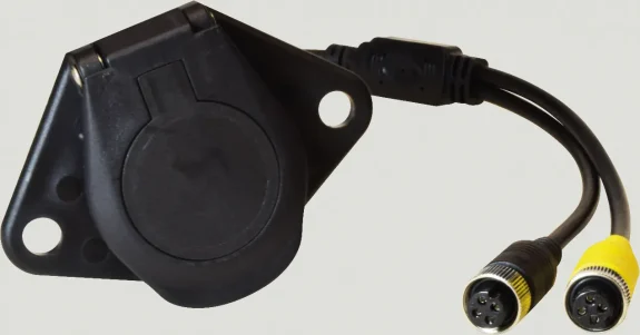 CAV-TRACTOR-2-V : Socket for Two Cameras