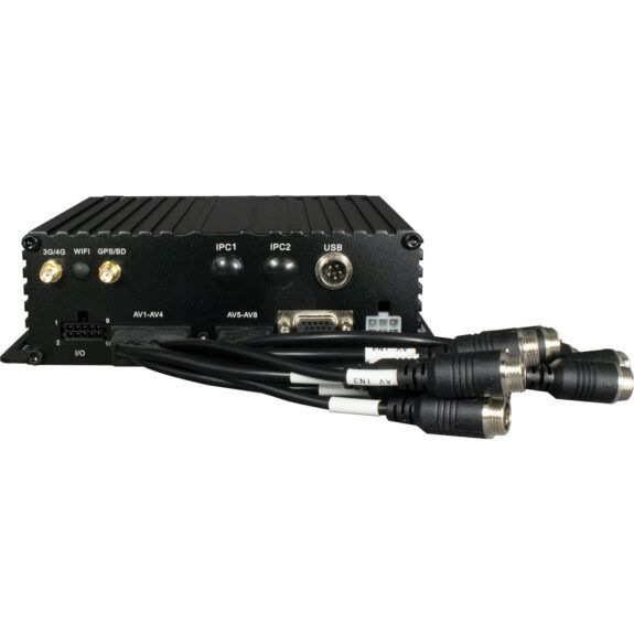 AHD 8 Channel Digital Video Recorder + 2 Channel IPC rear
