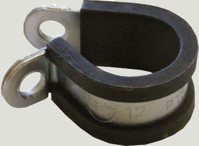 Stainless Steel Rubber Lined P-Clip