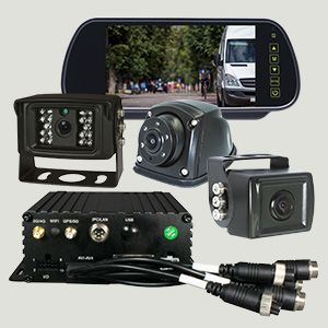 4 Camera Package For Box Vans