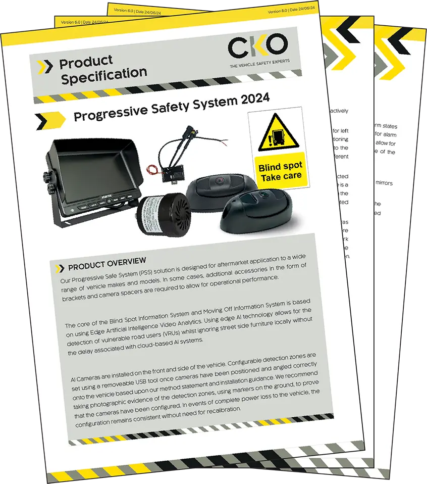 DVS Progressive Safe System specification sheet