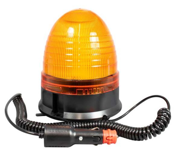 Amber Beacon 60 LED Magnetic Mount