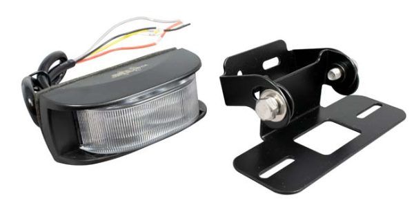 Amber Flush Curved Strobe 12 LED