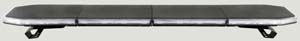 CKO-LED-783-B-A : Amber Light Bar with Black Lid 1200mm Bolt Mounted