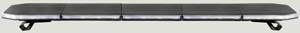 CKO-LED-785-B-A : Amber Light Bar with Black Lid 1500mm Bolt Mounted