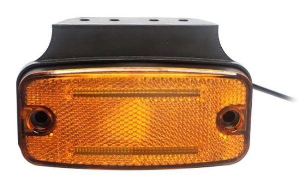 Amber Side Marker Lamp with Reflex Reflector