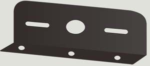 CKO-LED-BRACKET8 : Strobe light bracket 142mm