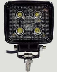 CKO-LED-WL604-S : Square Work Lamp 4 LED Spot